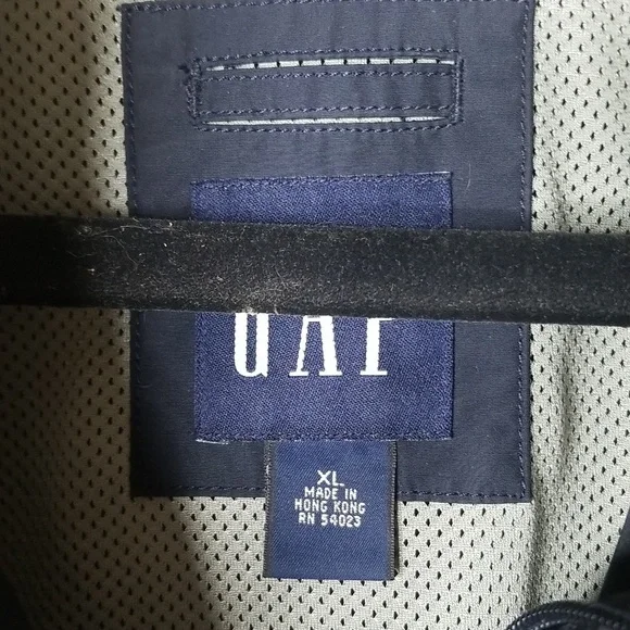 Mens GAP Jacket Windbreaker Sz XL - Picture 2 of 6